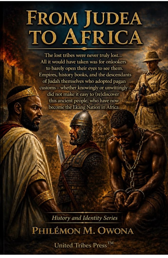 English front cover of “From Judea to Africa” by Philémon M. OWONA